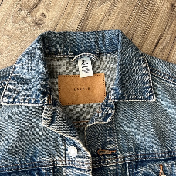 H&M denim jacket XS - Picture 2 of 2